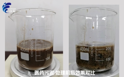 制藥廠污泥調理劑的應用過程相對簡便且效果顯著-青島仕駿